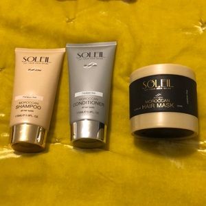 SOLEIL Shampoo/Conditioner/Hair Mask Set